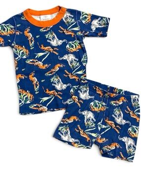Hanna Andersson Tiger & Elephant PJs
